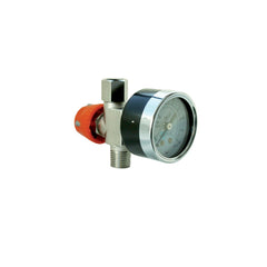 Regulator with pressure gauge