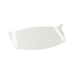 Visor peelable tear off film